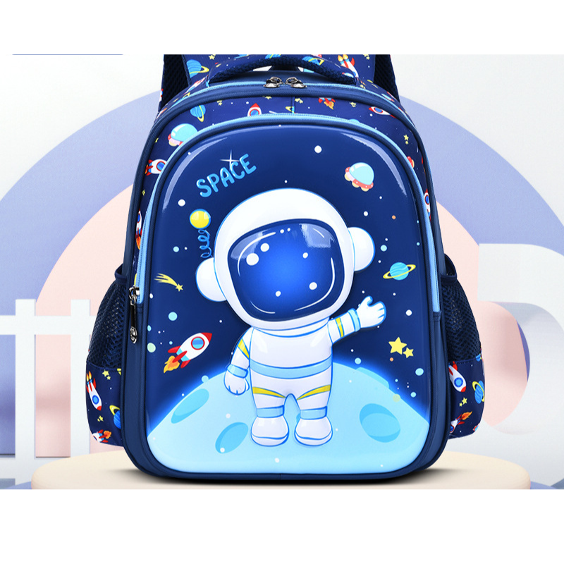 3D Lightweight Fashionable Breathable Kids' School Backpack for Primary and Kindergarten Students